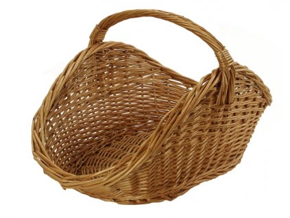 152817 kos na drevo prouteny prirodni 62x36x40cm