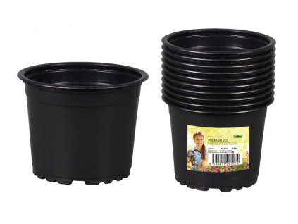 85473 kvetnik premium vcg lehceny plastovy d11cm 10ks