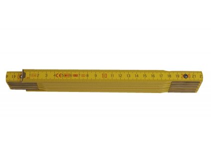 9675 metr skladaci 2m profi drevo zluty