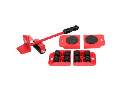 230394 mover sada na stehovani nabytku barva cervena