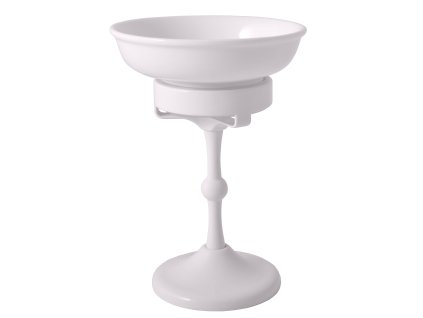 342364 mydlenka keramicka bila koupelnovy doplnek morava retro barva bila