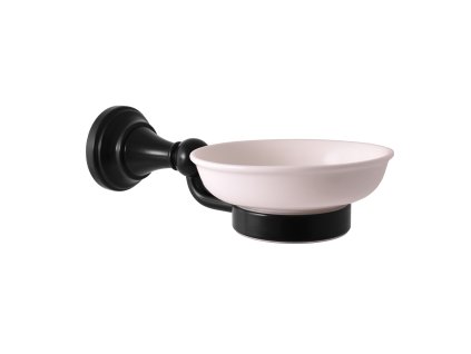 342286 mydlenka keramicka cerna matna koupelnovy doplnek morava retro barva cerna matna