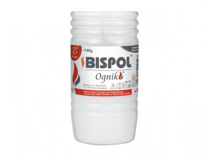 219432 napln do hrbitovni lampy ognik lity vosk 130g d5 5x11cm