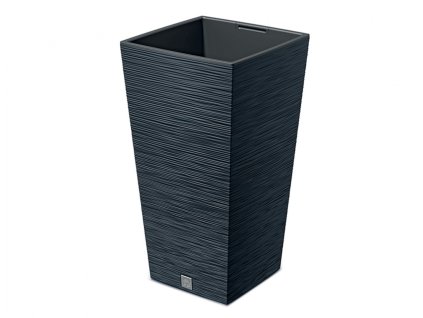 216036 obal na kvetnik furu square 2v1 plastovy 30x30x55cm
