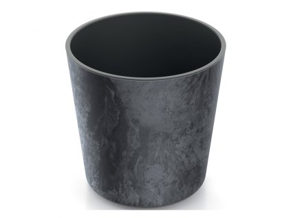 224694 obal na kvetnik urbi round beton 2v1 plastovy d25x25cm