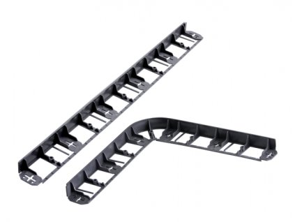 159666 obrubnik skryty plastovy cerny 6cm 8x1m