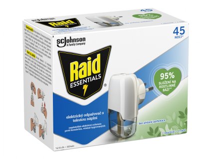 336760 odparovac raid essentials elektricky tekuta napln 27ml