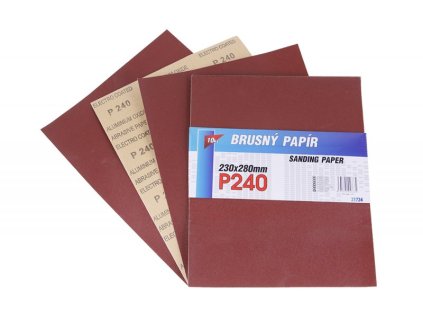 13716 papir brusny 230x280mm p240 10ks