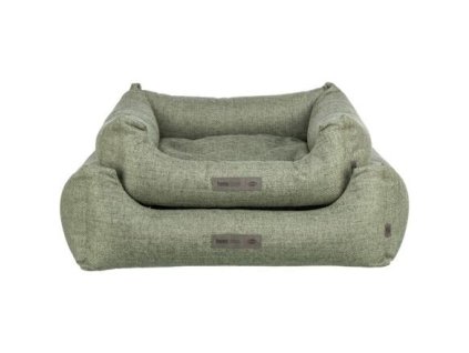 328753 pelech matteo obdelnikovy s polstarovym okrajem tkanina olivove zelena