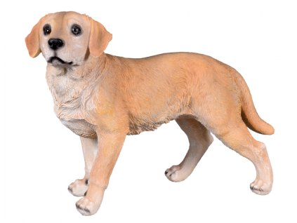 337312 pes labrador stojici 13x29x22cm