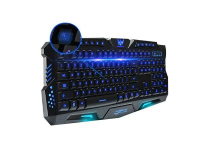 220260 podsvicena herni klavesnice k800e