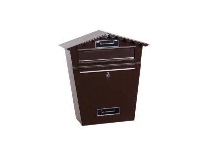 109023 postovni schranka hneda 29x36x10 5cm 971