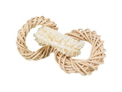 169578 propojene krouzky pro hlodavce lufa ratan kukuricny list 13 cm