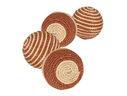 239679 provazkove micky hnedo bezove 4 5 cm