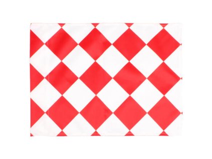 204762 3 rohovy praporek latka cervena bila varianta 30693