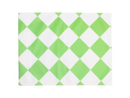 216381 3 rohovy praporek latka zelena bila varianta 30697