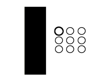 332023 shrink grip koncovka na hokejku cerna baleni 1 ks