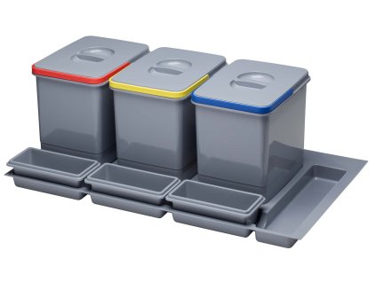 148227 1 sinks ek9114 practiko 900 odpadkovy kos vlozeny 3x12l 3x miska