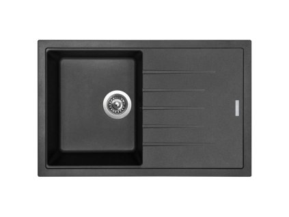 151881 3 sinks sinks best 780 cerna granblack drez granitovy s odkapem sifon