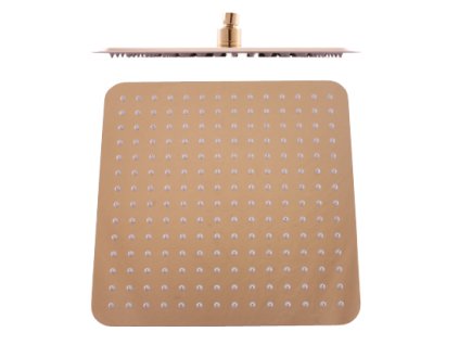 Slezák Rav Hlavová sprcha hranatá kovová KS0004Z (Barva zlato)