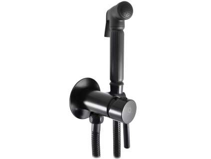 Slezák RAV SE843/1CMAT Vodovodní baterie bidetová Seina, černá/chrom (Barva černá matná)