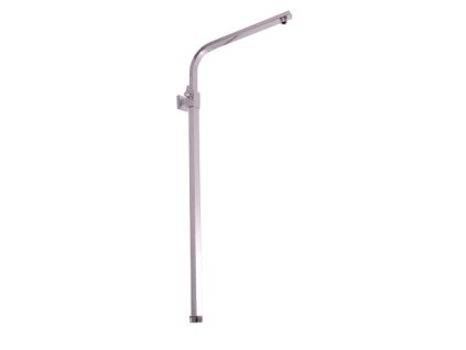 Slezák Rav Teleskopická sprchová tyč hranatá k bateriím s hlavovou a ruční sprchou MD0633 (Barva chrom, Rozměr teleskopická)