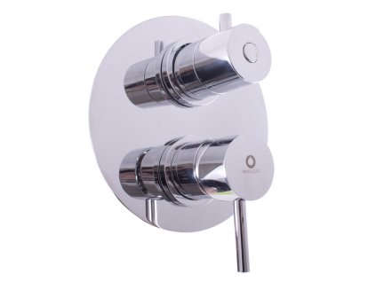 Slezák Rav Vodovodní baterie vanová/sprchová 3-cestná vestavěná s přepínačem SE987.3 (Barva chrom)