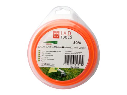 142161 struna ctverec 2 0mm 50m blistr