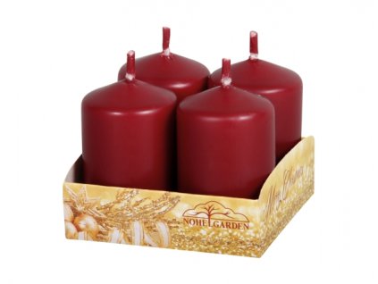 234276 1 svicka adventni matna d4x6cm 4ks