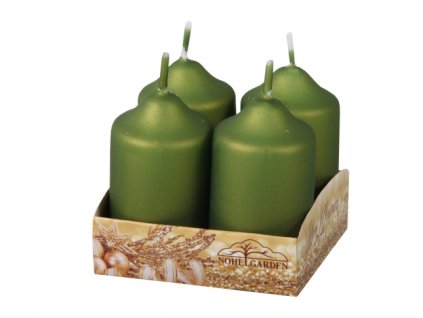 164472 svicka adventni metalicka matna d4x7cm 4ks