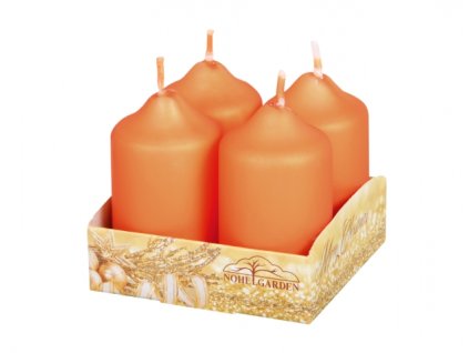 164475 svicka adventni metalicka matna d4x7cm 4ks