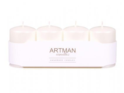 231729 svicka adventni valec metalicka d6x9cm 4ks