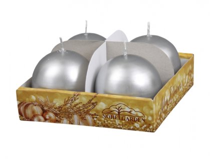 265362 1 svicka koule metalicka d6cm 4ks