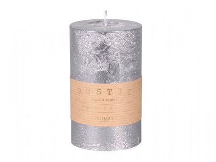 232455 1 svicka metalic valec rustikalni d7x12cm