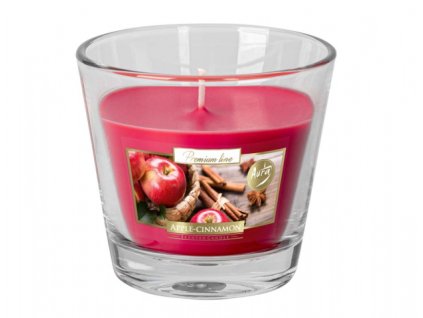 96051 svicka ve skle aurelia jablko skorice 160g