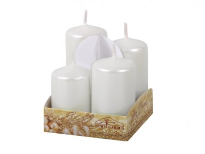 93600 svicky adventni stupnovite metal lesk d4x6 7 8 9cm 4ks