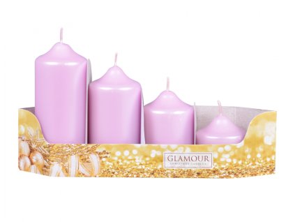 96237 svicky adventni stupnovite perletove d4 5x5 7 9 11cm 4ks