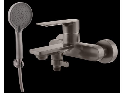 281829 vodovodni baterie vanova nil metal grey barva metal grey rozmer 150 mm