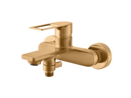 342631 vodovodni baterie vanova nil zlata kartacovana barva zlata kartacovana povrchova uprava pvd rozmer 150 mm