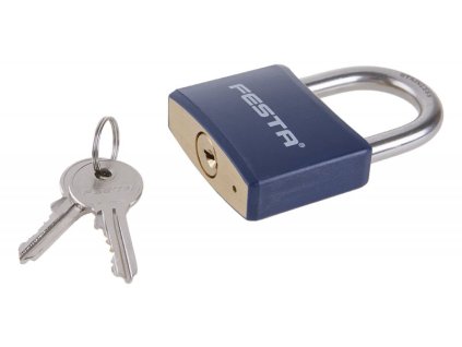 22398 zamek visaci festa mosaz poplastovany 50mm