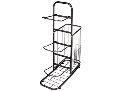 349576 multisport 3 stojan na sportovni pomucky cerna baleni 1 ks