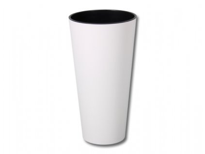 350908 obal na kvetnik tubus slim plastovy matny d40x76cm