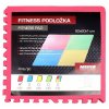 263070 6 colored puzzle fitness podlozka mix barev baleni 4 ks
