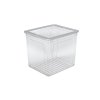 Keeeper Bea transparentní, úložní box s víkem (Objem 8 l)