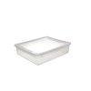 Keeeper Bea transparentní, úložní box s víkem (Objem 8 l)