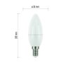 181143 3 led zarovka true light 4 2w e14 tepla bila