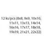 10401 2 sada ockoploche klice festa crv12ks 8 22mm