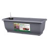 Truhlík samozavlažovací TORENIE MODERN plastový matný (Barva šedá, Šířka 50 cm)
