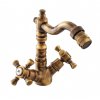 Vodovodní baterie bidetová Slezák RAV Morava Retro MK320/9SM (Barva stará mosaz, Rozměr 3/8'')