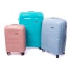 Zestaw walizek 3w1 POLIPROPYLEN HU357 BRAZOWY [31754] 1200